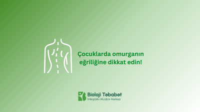 Çocuklarda omurganın eğriliğine dikkat edin!